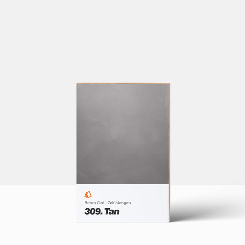 Beton Ciré kleurstaal | Zelf Mengen: 309. Tan