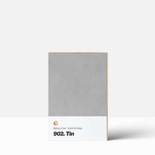 Beton Ciré kleurstaal | Kant & Klaar: 902. Tin