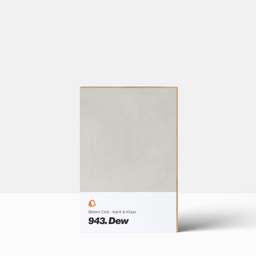 Beton Ciré kleurstaal | Kant & Klaar: 943. Dew