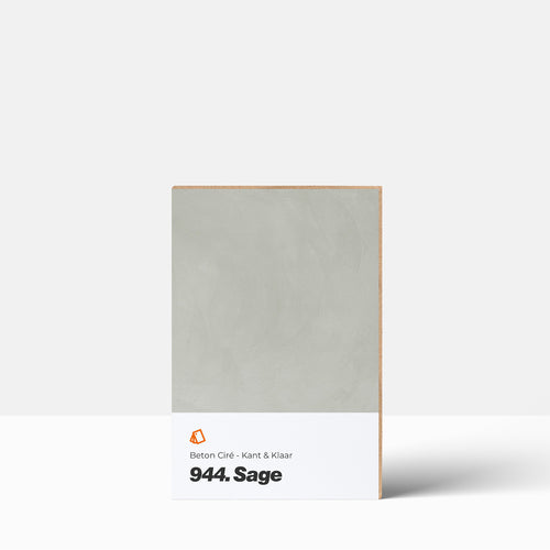 Beton Ciré kleurstaal | Kant & Klaar: 944. Sage