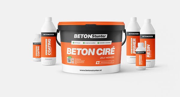 Beton Ciré - Kant & Klaar - Pakketten