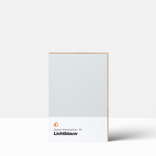 Epoxy Vloercoating kleurstaal | 2K: Lichtblauw