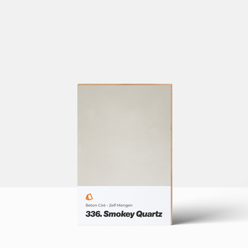 Beton Ciré kleurstaal | Zelf Mengen: 336. Smokey Quartz