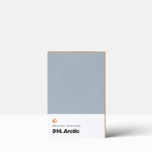 Beton Ciré kleurstaal | Kant & Klaar: 914. Arctic