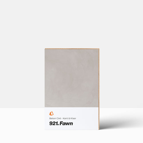 Beton Ciré kleurstaal | Kant & Klaar: 921. Fawn