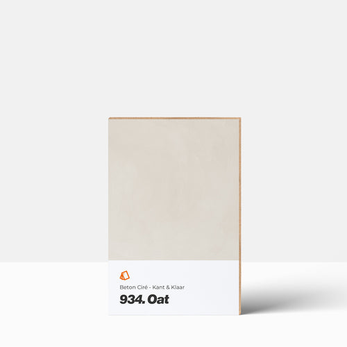 Beton Ciré kleurstaal | Kant & Klaar: 934. Oat