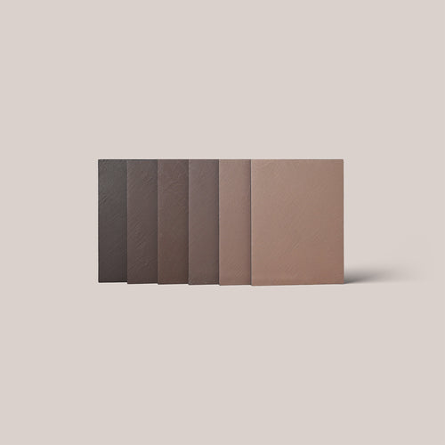 Beton Ciré kleurstalenbundel | Kant & Klaar: Timber (bruin)