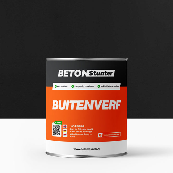 Buitenverf | 01. Black - Betonstunter