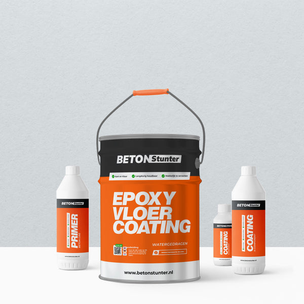 Epoxy Vloercoating pakket | 2K: Lichtblauw