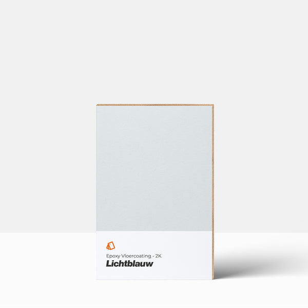 Epoxy Vloercoating kleurstaal | 2K: Lichtblauw