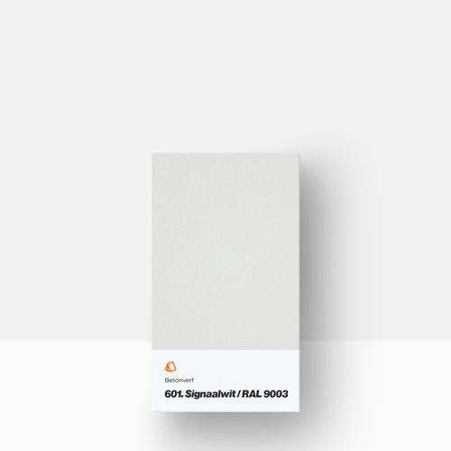 Betonverf kleurstaal | 601. Signaalwit / RAL 9003