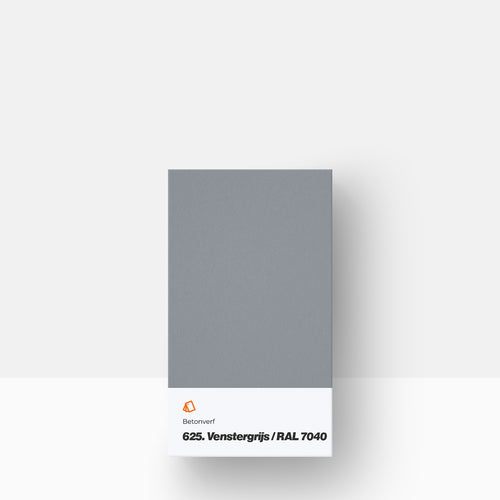 Betonverf kleurstaal | 625. Venstergrijs / RAL 7040