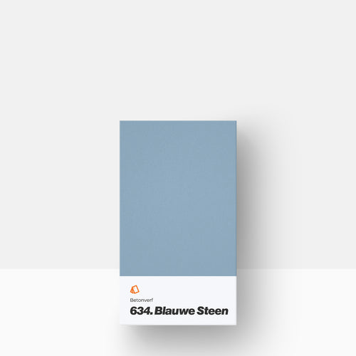 Betonverf kleurstaal | 634. Blauwe Steen