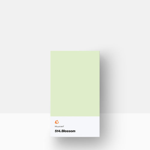 Muurverf kleurstaal | Mat: 514. Blossom