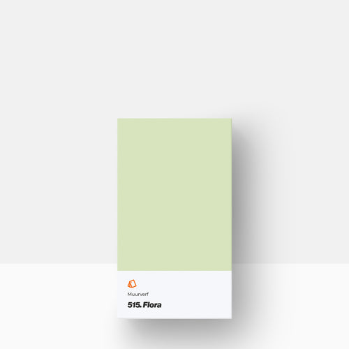 Muurverf kleurstaal | Mat: 515. Flora