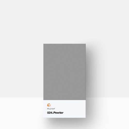 Muurverf kleurstaal | Mat: 524. Pewter