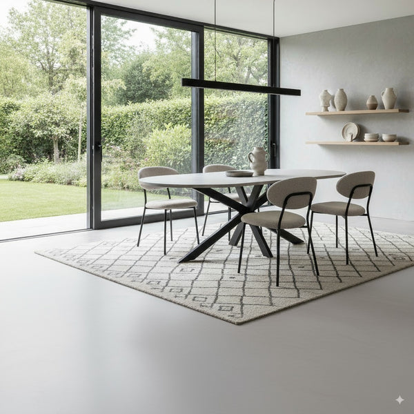 Beton Ciré Tafel - Ovaal